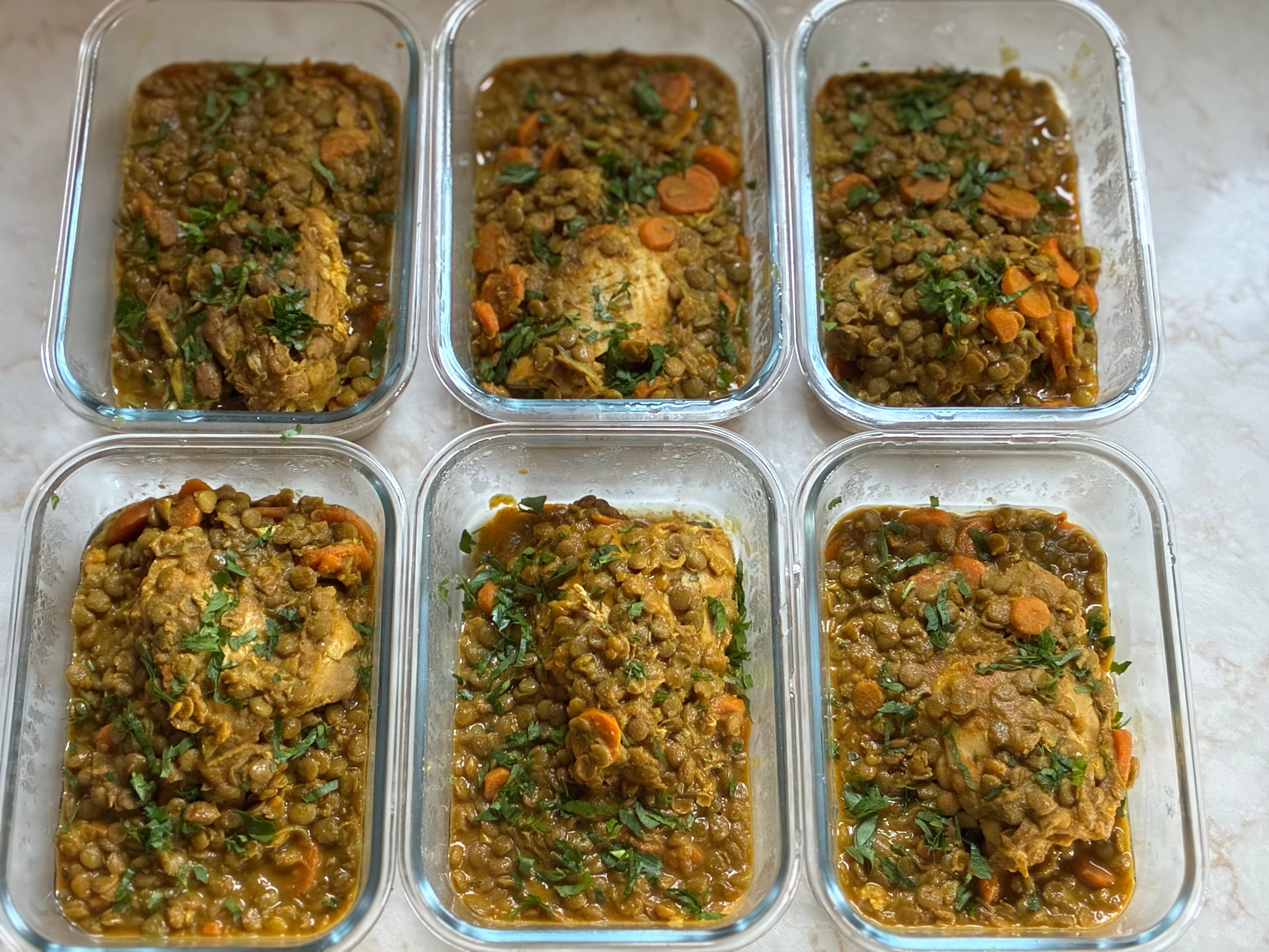 One-Pot Chicken & Lentils